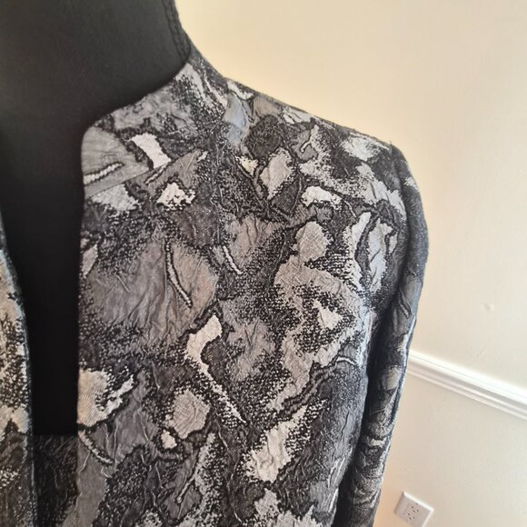 Kasper Metallic Brocade Blazer & Tank Set, Size 4 - Picture 9 of 15